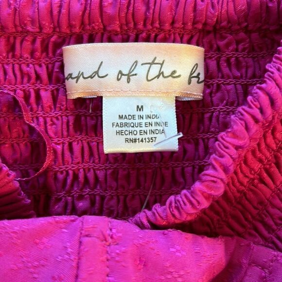 NEW Band Of The Free Pink Strapless Dress - Picture 3 of 5